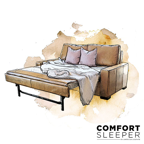 The Comfort Sleeper Verde Home, American Leather Comfort Sleeper Dealership