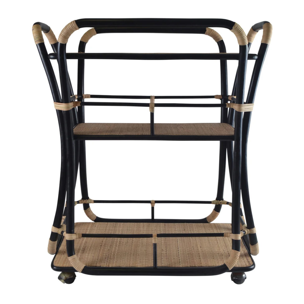 Edith Bar Cart - Black
